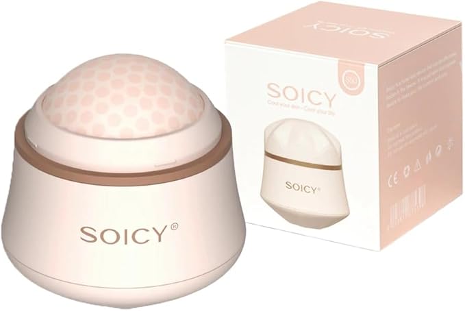 ONLYSKY BEAUTY Ice Roller for Face Body Massager Cold Massage Tools Facial Roller Women Gift ( Plastic)