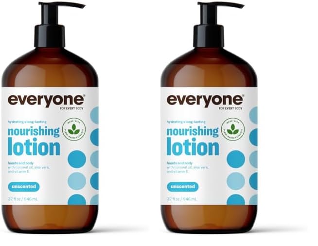 Everyone Body Lotion, Unscented,32 Fl Oz (Pack of 2)