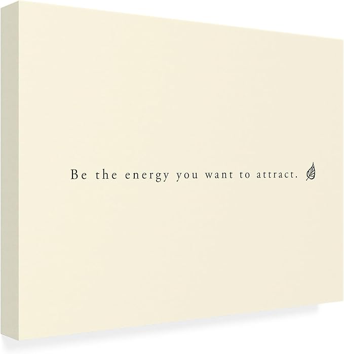 Trademark Fine Art Canvas Wall Art - Alicia Longley 'Happy Mindfulness III' Wall Art for Living Room, Bedroom, or Office Décor