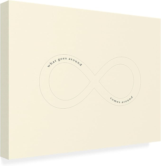 Trademark Fine Art Canvas Wall Art - Alicia Longley 'Happy Mindfulness II' Wall Art for Living Room, Bedroom, or Office Décor