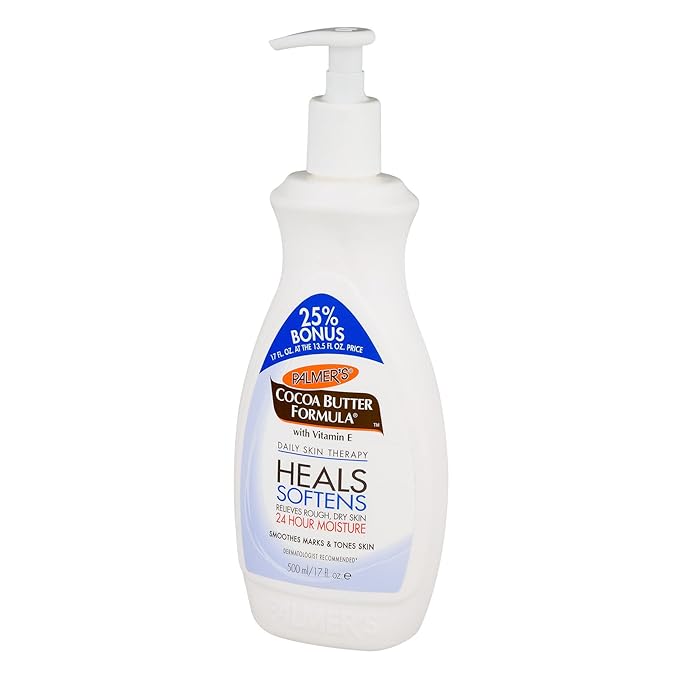Palmers Cocoa Butter Lotion With Vitamin-E 17 Ounce Bonus (500ml) (Pack of 3)