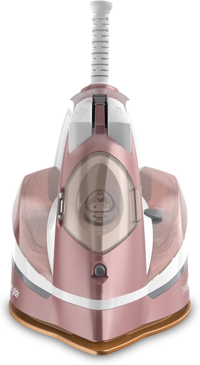 BLACK+DECKER Pearl Iron, IR2398, 50% Smoother Gliding with Pearl-Infused Ceramic Soleplate, Powerful Steam, 8 Foot Cord, Vertical Steam Function
