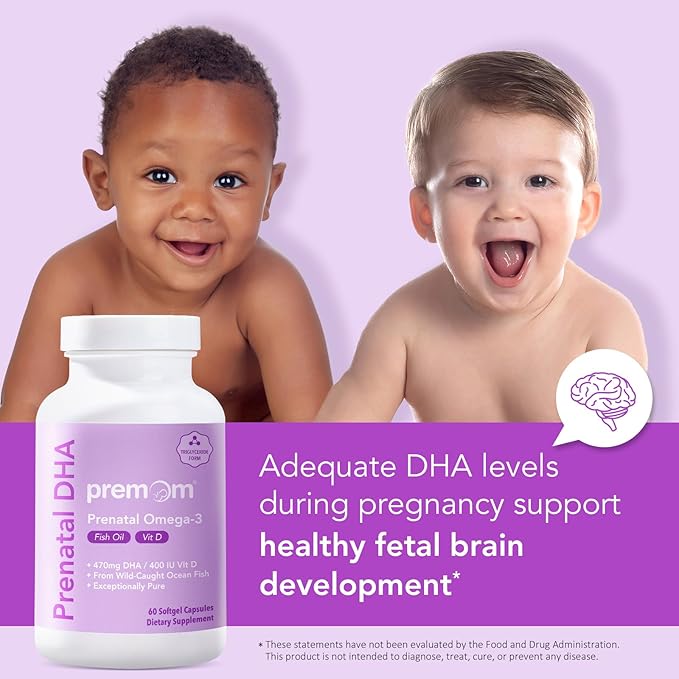 Premom Quantitative Ovulation Test Strips 20LH & Premom Prenatal Vitamin & Premom Fish Oil