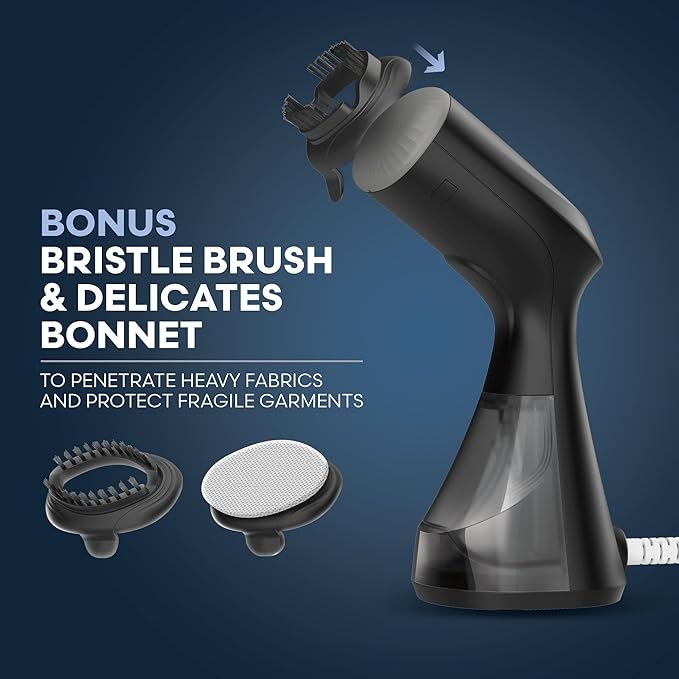 Conair Compact Garment Steamer for Clothes, Small Size Tackles Big Wrinkles with Fast Heat Up