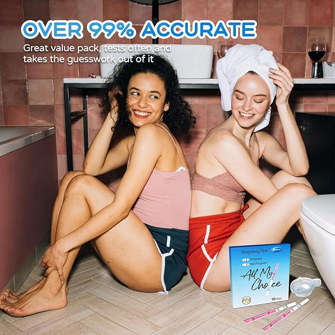Ovulation Test Strips 50 Count & Pregnancy Tests 10 Count, HEAL-CHECK Fertility Combo Kit for Women TTC, Over 99% Accuracy, Easy to Use at Home, Individually Wrapped, FSA HSA | 50LH+10HCG+60 Urine Cup