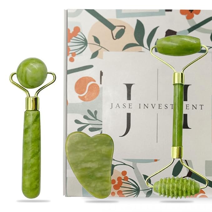 JASE BEAUTY GUA SHA KIT- GUA SHA FACIAL TOOLS, FACE ROLLER, FACE SCULPTING TOOL, TOOL FOR FACE, LYMPHATIC DRAINAGE MASSAGER FACE, FACE MASSAGE, GUASHA, FACE ROLLER SKIN CARE