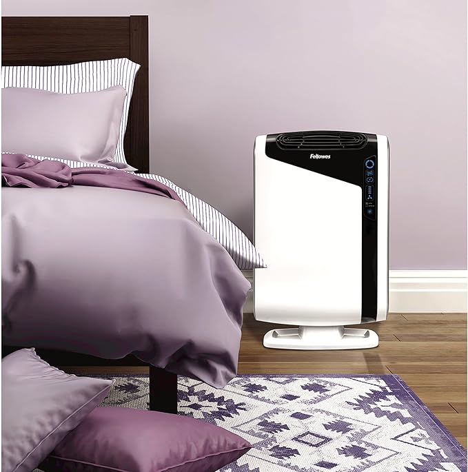 Fellowes AeraMax 300 Large Room Air Purifier Mold, Odors, Dust, Smoke, Allergens and Germs with True HEPA Filter and 4-Stage Purification, White