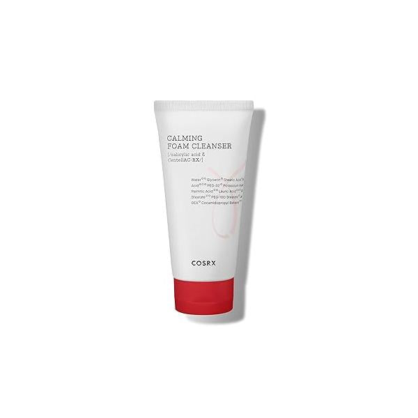 COSRX AC Collection Calming Foam Cleanser, 150ml / 5.07 fl.oz | Salicylic Acid Acne Cleanser Animal Testing Free, Paraben Korean Skin Care