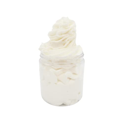 Toasted Marshmallow Whipped Body Butter, natural lotion, organic, 8oz jar, made with shea butter, mango butter, coconut oil, almond oil