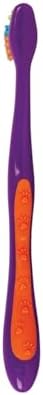 SmartSmile 72 Pcs Bulk Kids Toothbrushes Individually Wrapped - Assorted Colors with Animal Paw Prints - Popular Dental Office Patient 21-542