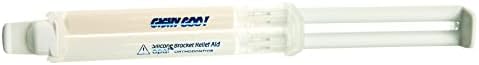 Gishy Goo! Dental Wax Replacements for Orthodontics. Pain Relief, Bubblegum Flavor and Unnoticeable Tooth Colors, 1 Patient Syringe Kit from Ultradent