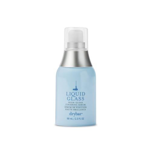 Drybar Liquid Glass High-Gloss Finishing Serum | Use Post-Blowout to Reduces Frizz, Tames Flyaways, and Provides Weightless Hydration to Hair while Adding Shine, Vegan & Cruelty-Free