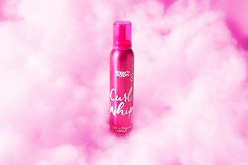 Umberto Giannini Curl Whip Curl Activating Mousse, Vegan & Cruelty Free Frizz Solution Mousse for Curly or Wavy Hair, 200 ml