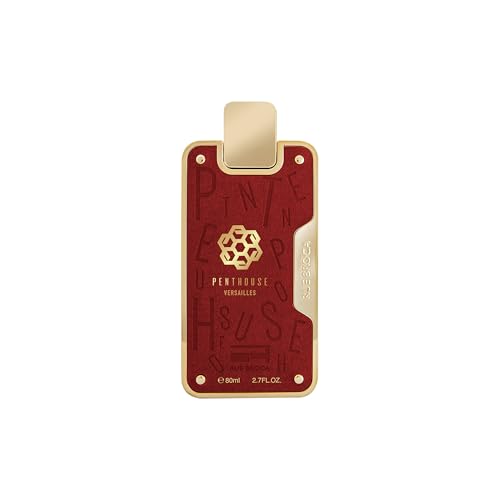 Penthouse Versailles Eau de Parfum Spray for Unisex, 2.7 Fl. Oz – A Luxurious Amber Floral Woody Fragrance
