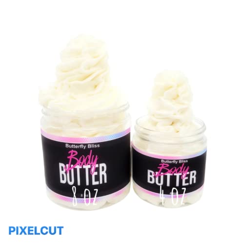 Cinnamon Blossom Whipped Body Butter, natural lotion, organic, 8oz jar, made with shea butter, mango butter, coconut oil, almond oil