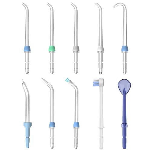 Replacement Heads for Waterpik, Replacement Picks for Water Pik Water Flosser (10 Tips)