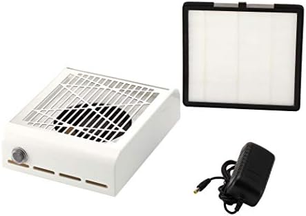 Miss Sweet Electric Nail dust Collector for Manicure (Sweet White)