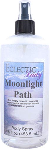 Eclectic Lady Moonlight Path Body Spray, 16 ounces, Body Mist for Women with Clean, Light & Gentle Fragrance, Cologne with Soft, Subtle Aroma For Daily Use