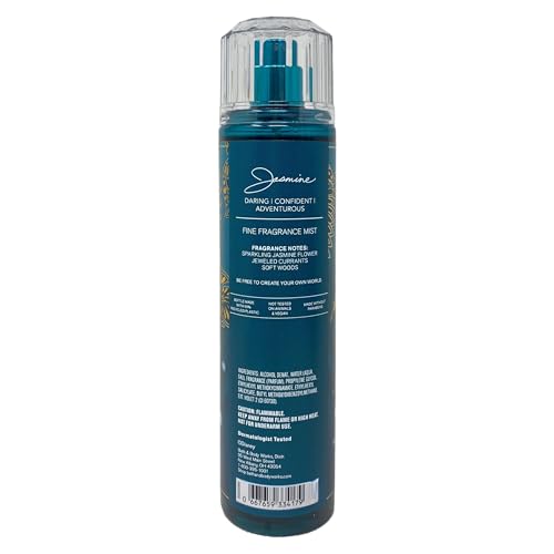 Bath & Body Works Limited Edition Princess Collection Jasmine Duo Gift Set - Fragrance Mist and Body Wash - with a Wild Jasmine Bar Soap - Full Size