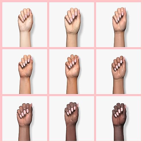 Dazzle Dry Nail Lacquer (Step 3) - Peacefully Me - A sheer pale pink with warm undertones. (0.5 fl oz)