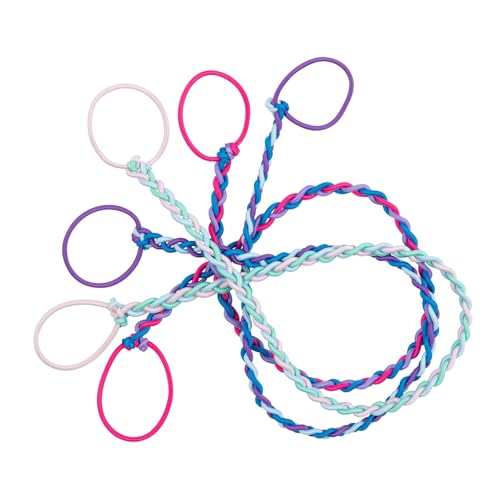 Rip Tie 24" x 3mm Extra Hold Soft Hair Tie for Women, 3 Pack Multicolor – Tangle Free Ponytail Holders – Prevents Hair Damage – Ideal for Activities like Surfing, Exercising, Running, and More