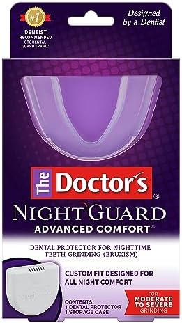 The Doctor's NightGuard, Mouth Guard for Grinding Teeth, Dental Guard for Bruxism, Night Guard for Teeth, 1 Pack