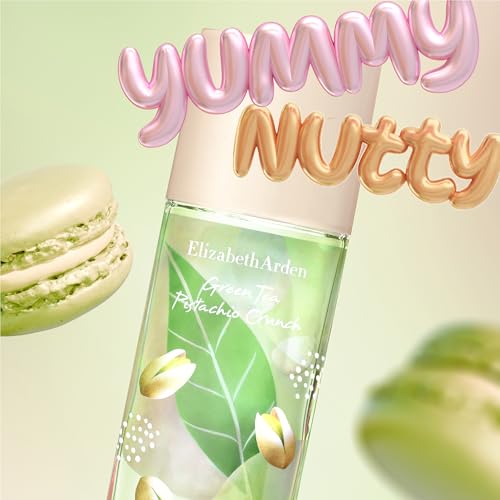 Elizabeth Arden Green Tea Pistachio Crunch Eau De Toilette, Women's Perfume with Notes of Pistachio, Green Tea & Vanilla Bean - Citrus & Gourmand, EDT Spray