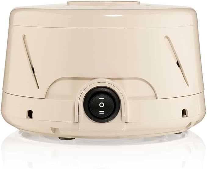 Yogasleep Dohm Classic (Tan) The Original White Noise Machine, Soothing Natural Sound from a Real Fan, Noise Cancelling for Office Privacy, Travel & Meditation, Sleep Therapy for Adults & Baby
