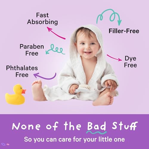 Pink Stork Baby Bath Flakes – Pure Magnesium Chloride Bath Soak for Infants + Toddlers – Fragrance-Free, Non-GMO, No Melatonin – Supports Bedtime Routine, Skin Comfort + Wellness – 16 oz