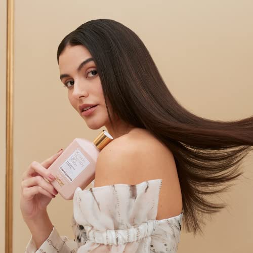 Alfaparf Milano Lisse Design Keratin Shampoo for Damaged Hair - Anti-Frizz - Maintains Brazilian Keratin Therapy - Smoothing, Straightening and Hydrating with Collagen (8.45 oz)