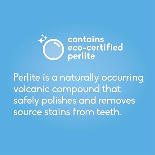 The Humble Co. Natural Whitening Toothpaste - Peppermint, Fluoride Free, Fresh Breath, Plaque Removal, Vegan & Cruelty Free, Non-Toxic SLS Free (5.5 oz, 2pk)