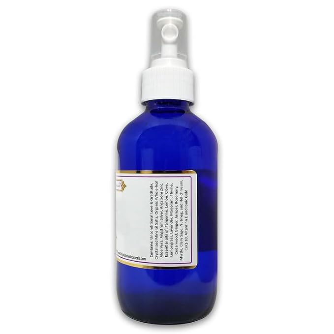 Simply Divine Botanicals Crystal Ally Natural Deodorant Spray with Essential Oils - Keeping Abreast Of It, 8 oz