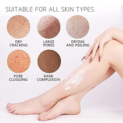 Pedicure Kit Foot Soak Set: Bubble Salt, Sugar Scrub, Massage Mask, Massage Lotion in a Box, 4 Step Foot Spa Kit for Dry Feet,Tired Feet（3 Set Mango)