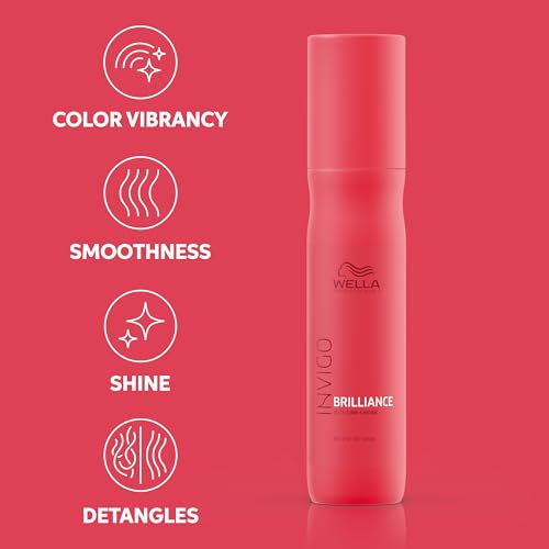 Wella Professionals Invigo Brilliance Miracle BB Spray | Instant Color Vibrancy & Color Protection | 5.07 Fl Oz