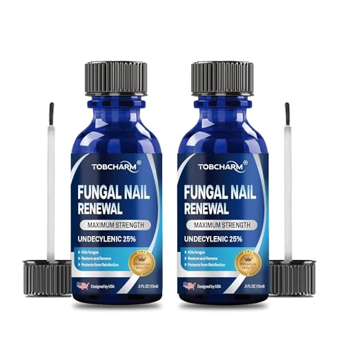 Toenail Fungus Treatment For Toenail & Finernails, 25% Undecylenic acid, Toe Nail Fungus Treatment Extra Strength, Tea Tree Oil for Tonail Fungus Treatment
