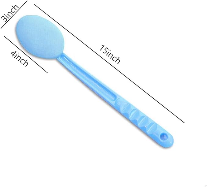 Easy Lotion Applicator, Back Rubs Massager Bath Brush, Extra Long Handle, Easily Self Apply Lotions, Great for Body Care