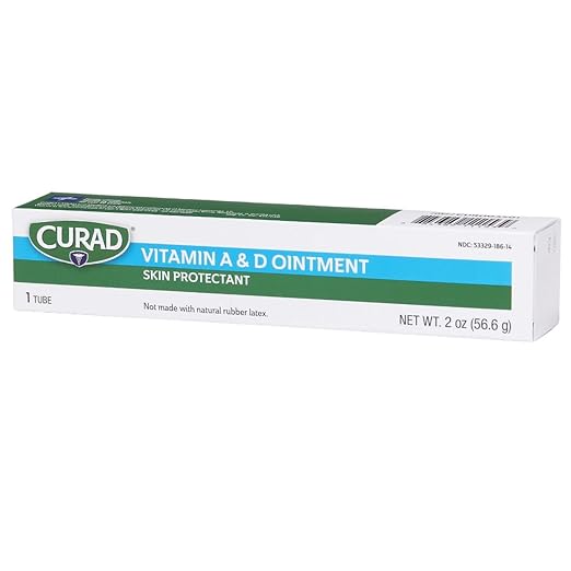 CURAD Vitamin A and D Ointment, 2-Ounce Tube, Case of 12