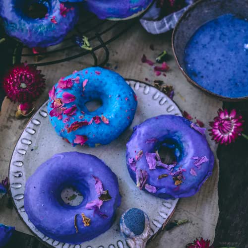 Anima Mundi Apothecary Butterfly Pea Flower Powder - Blue Healer - Use As an Organic Food Coloring or to Make Blue Butterfly Pea Flower Tea - May Support Healthy Skin & Nails (4.5 oz)