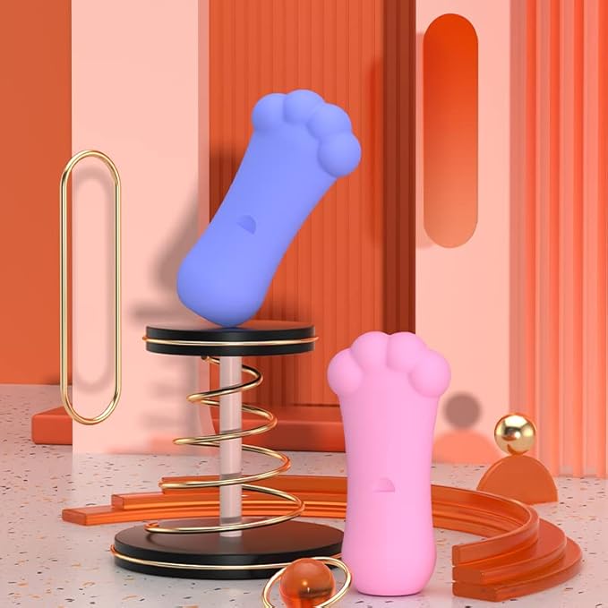 Cute Cat Paw Shape Ice Mold Holder For Face, Ice Contour Face Roller Cubes, Care For Face And Eye Skin, Reduce Dry Skin, Gift For Her （Colourful）