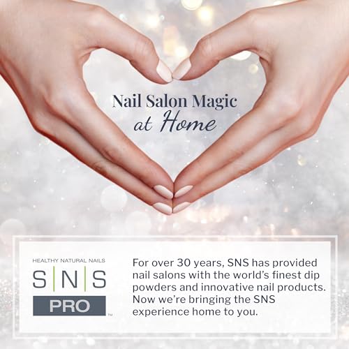 SNS Nail Dip Powder, Gelous Color Dipping Powder - Ooh La La Summer (Pink Orange/Coral, Cream) - Long-Lasting Dip Nail Color Lasts 14 Days - Low-Odor & No UV Lamp Required - 1 OZ