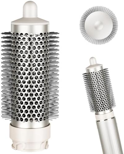 Round Brush Attachment for Shark FlexStyle Accessories, Normal Round Volumizing Brush Hair Styling Tool for Straight, Wavy, Curly, and Coily Hair