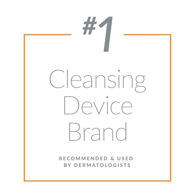 Clarisonic Deep Pore Facial Cleansing Brush Head Replacement | Compatible with Mia 1, Mia 2, Mia Fit, Alpha Fit, Smart Profile Uplift and Alpha Fit X