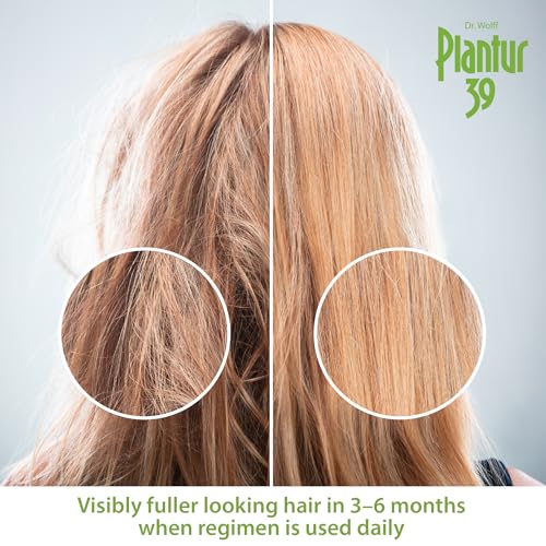 Plantur 39 Fine and Brittle Hair Shampoo and Conditioner Bundle I Promotes Natural Hair Growth I Phyto-Caffeine Formula I Shampoo (8.45 Oz) and Conditioner (5.07 Oz)
