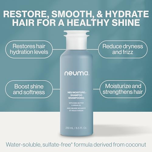 Neuma Neu Moisture Shampoo Moisture Shampoo, Lavender, Mandarin & Vanilla Scent