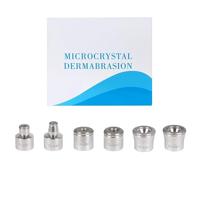 Diamond Dermabrasion Head Microdermabrasion Exfoliator Home Facial Dermabrasion Tool Dermabrasion Replacements 6 Tips