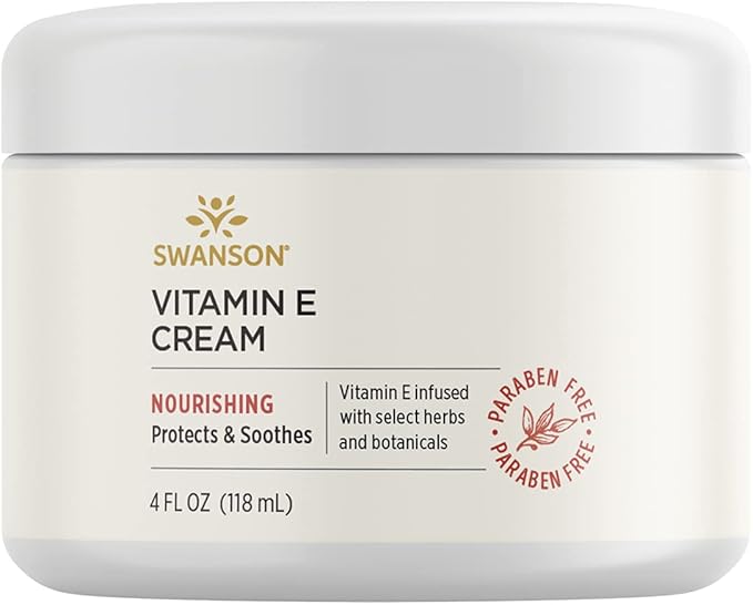 Swanson Vitamin E Cream 4 FL OZ