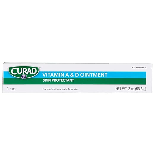 CURAD Vitamin A and D Ointment, 2-Ounce Tube, Case of 12