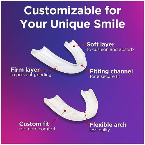 The Doctor's NightGuard, Mouth Guard for Grinding Teeth, Dental Guard for Bruxism, Night Guard for Teeth, 1 Pack