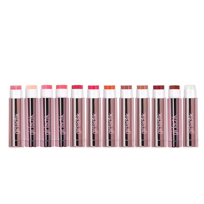 Girlactik Jello Gloss Balm – Hydrating Lip Gloss with Natural Shine, Pink Lemonade Scent, Moisturizing, and Smooth, Perfect for Everyday Lip Care with a Glossy Finish, 0.15 oz (Veil)