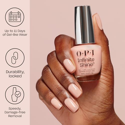 OPI Infinite Shine Long Wear Nail Polish | Opaque Metallic Shimmer Gel Like Nail Polish | Vegan, Long Lasting, Streak Free